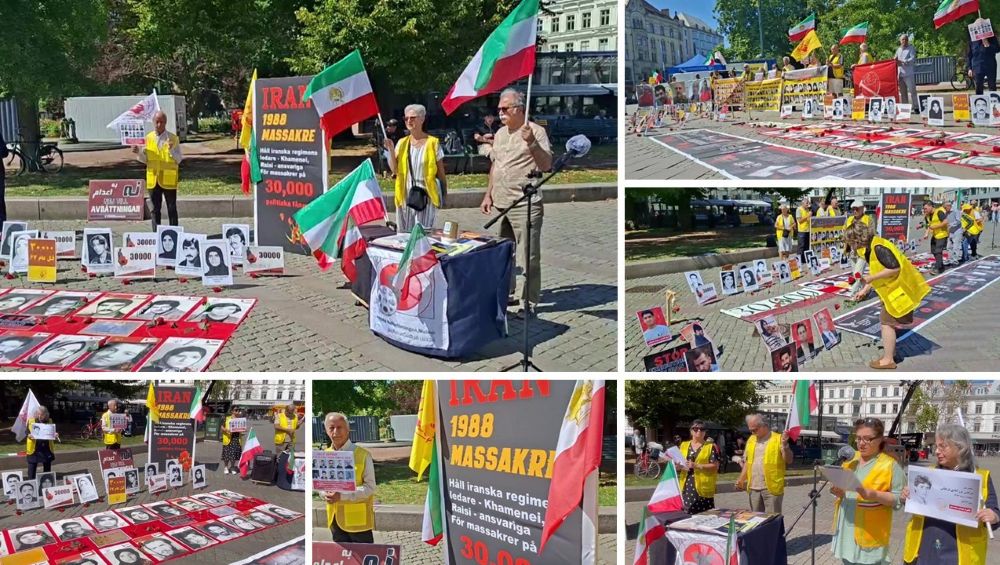 Iranian Resistance supporters held a rally and exhibition in Malmö to commemorate victims of Iran’s 1988 massacre and recent protests.