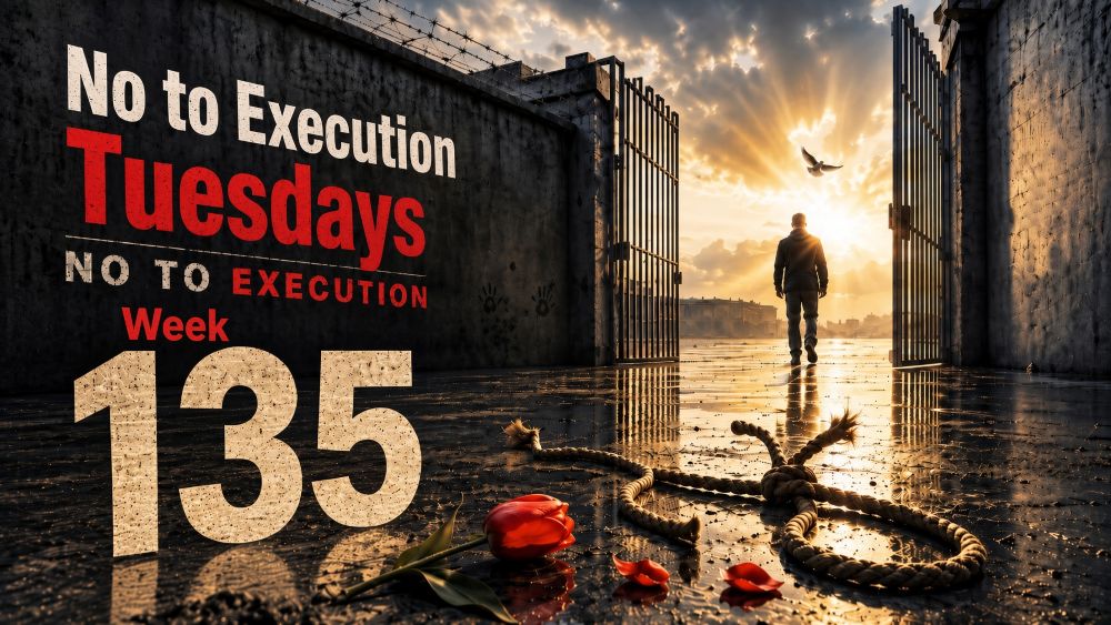 Prisoners across 61 Iranian prisons continue the No to Execution Tuesdays hunger strike in week 135.