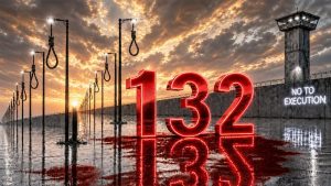 Week 132: Prisoners in 59 Iranian prisons continue hunger strike against the regime’s execution campaign.