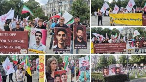 Oslo rally honors victims of Iran’s 1988 massacre and recent executions, with a photo exhibition outside Parliament.