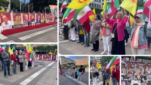 A Stockholm exhibition honors martyrs of Iran’s 1988 massacre and recent uprisings, calling for justice and freedom.