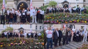 MEK supporters in Berlin mark the 61st anniversary of the PMOI’s founding on September 5, 2026.