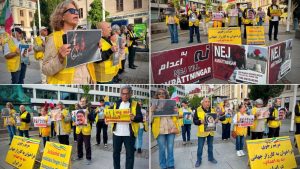 Sweden – September 1, 2026: MEK supporters in Gothenburg marked 136 weeks of #NoToExecutionTuesdays.