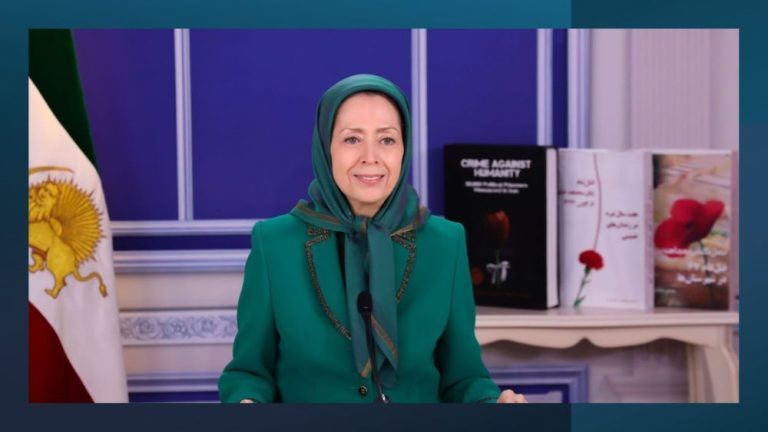 Maryam Rajavi sent a message to a Geneva conference on human rights violations in Iran.