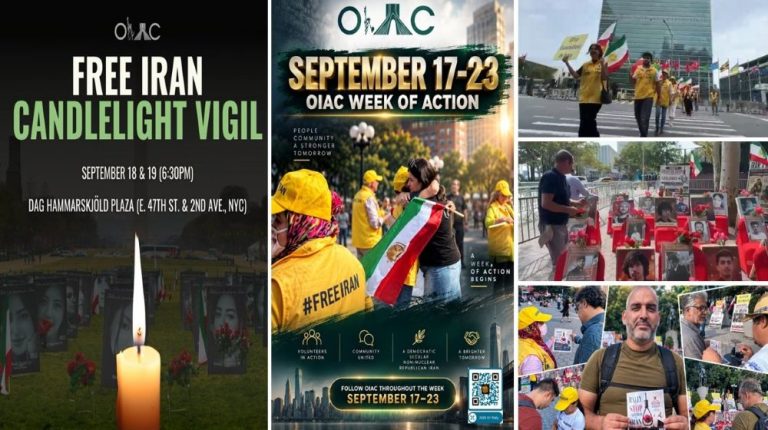 Volunteers mobilize in New York ahead of the Sept. 22–23 Free Iran rally outside the United Nations.