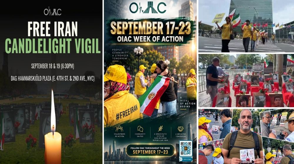 Volunteers mobilize in New York ahead of the Sept. 22–23 Free Iran rally outside the United Nations.