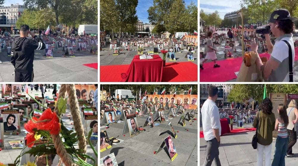 Paris exhibition honors victims executed by the Iranian regime, from the 1988 massacre to the killings of 2026.