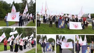 MEK supporters in Stockholm mark the 61st anniversary of the PMOI’s founding on September 5, 2026.