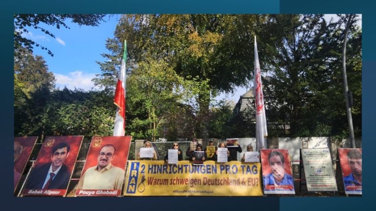 Day 228: Berlin sit-in condemns executions, backs Gina Romero’s anti-execution solidarity.