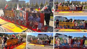 Copenhagen rally condemns execution of Iranian protesters, demands end to death sentences, backs NCRI for democratic change.