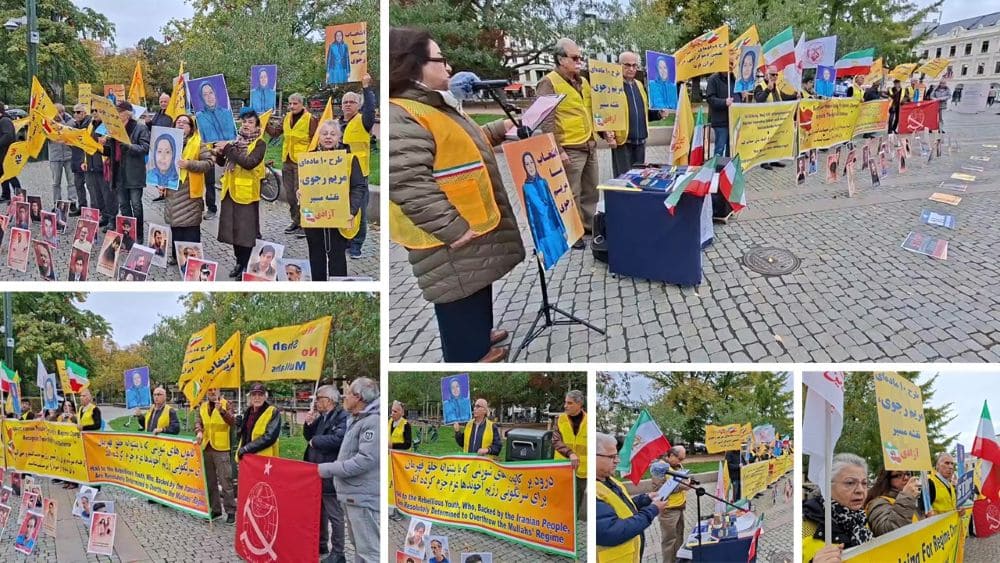 Iranian Resistance supporters in Malmö support the NCRI’s democratic alternative and condemn executions and human rights violations in Iran.