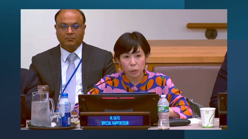UN Special Rapporteur Mai Sato says Iranian prisoners have held Tuesday hunger strikes against executions for over two years.